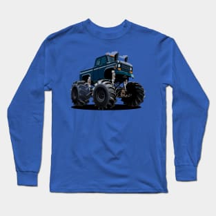 Cartoon monster truck Long Sleeve T-Shirt